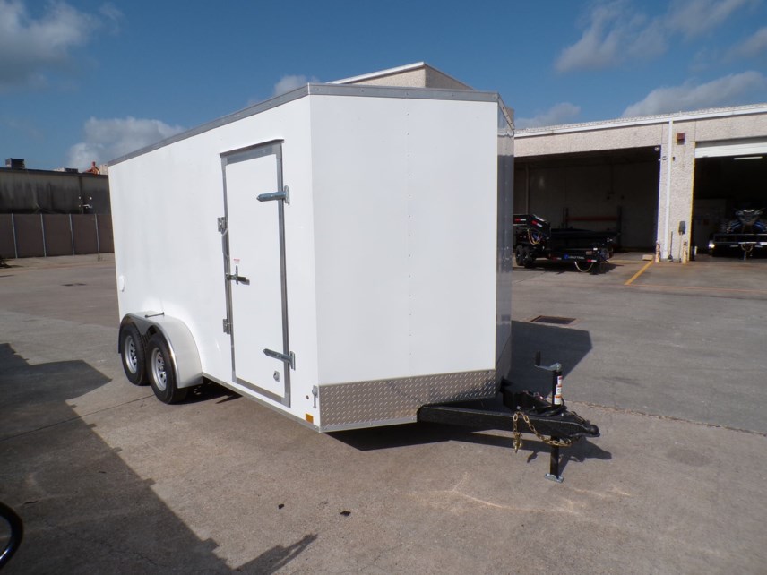 New 2025 Cross Trailers 7x14 Enclosed Cargo Trailer available in Houston, Texas