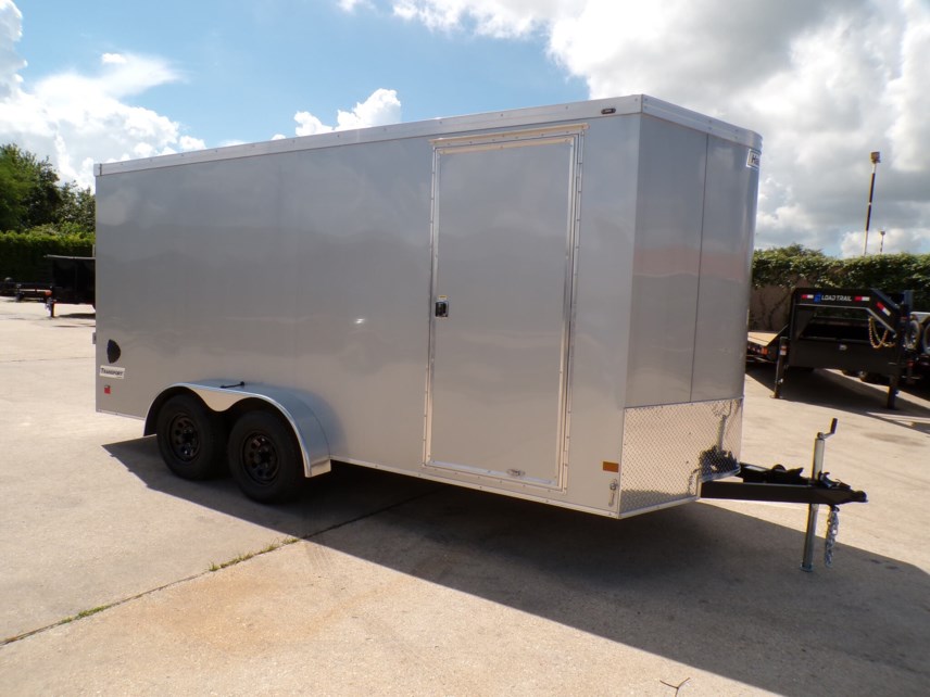 New 2025 Haulmark 7X16 Tandem Axle Enclosed Cargo Trailer available in Houston, Texas