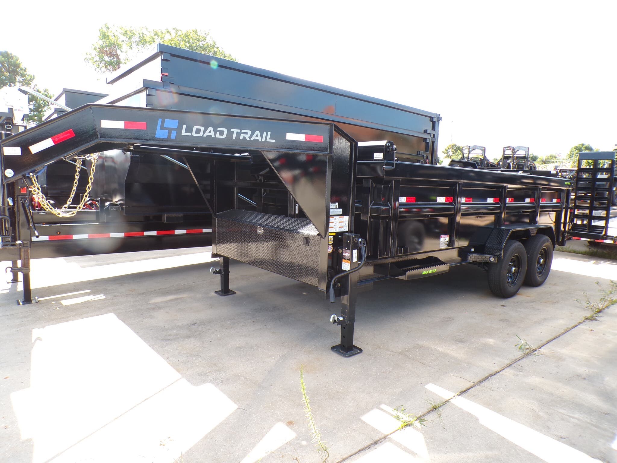 2026 Load Trail DG 83X16X3 Telescopic Gooseneck Dump Trailer 7GA 14K