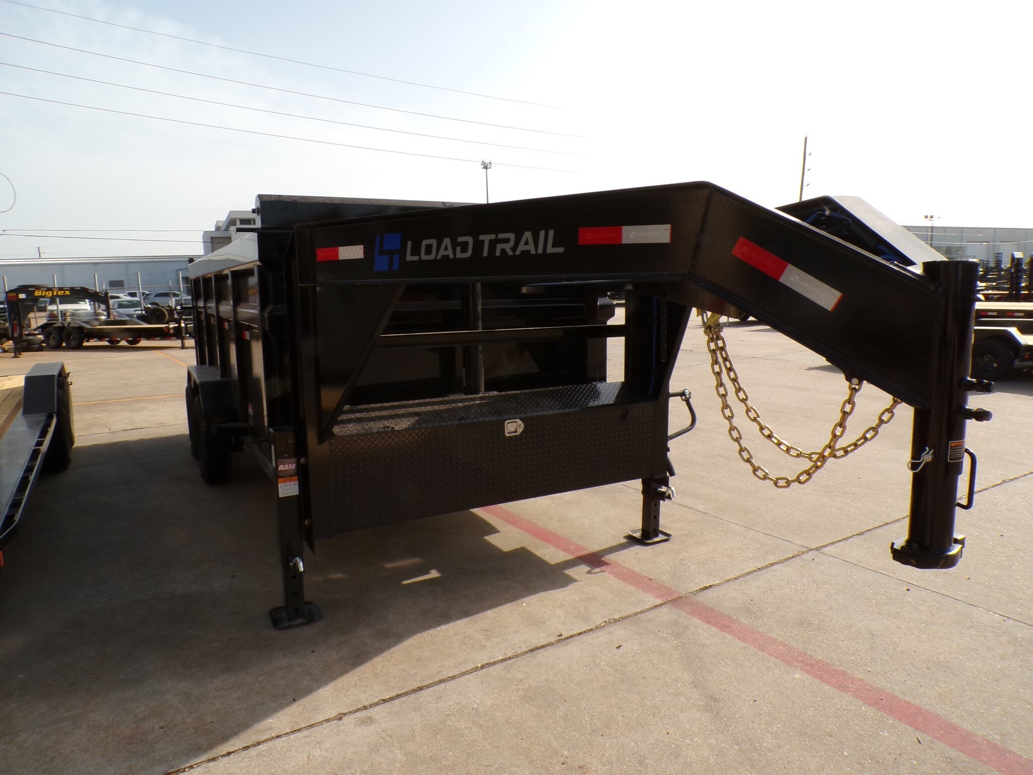 2025 Load Trail DG 83X16X4 Telescopic Gooseneck Dump Trailer