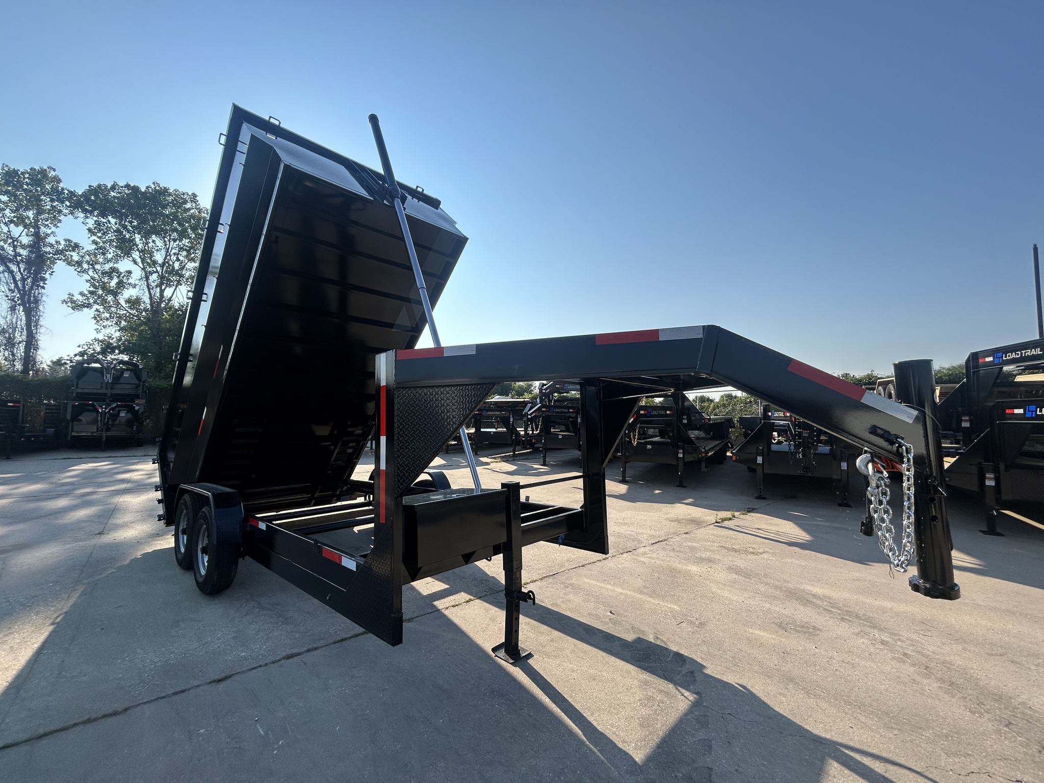 2023 DP Platinum Star 83X14 Gooseneck Dump Trailer 14K GVWR