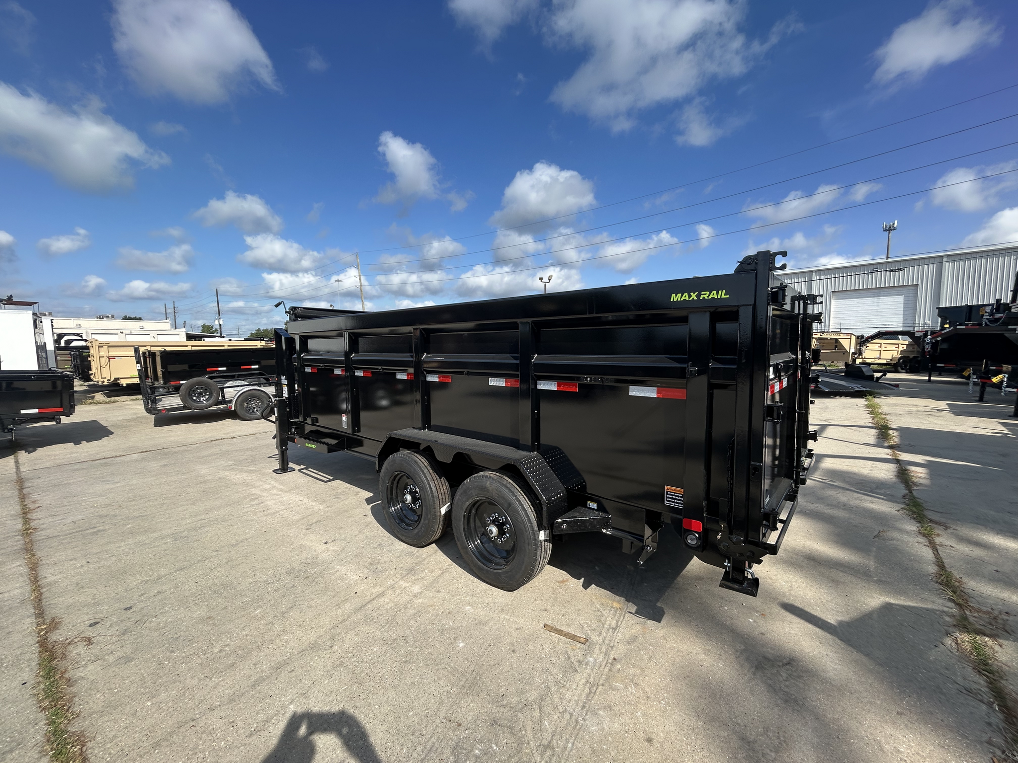 DAMNGOOD　D.G.F 2025 Load Trail DG 83x16 Gooseneck Dump Trailer, 7K Dexter