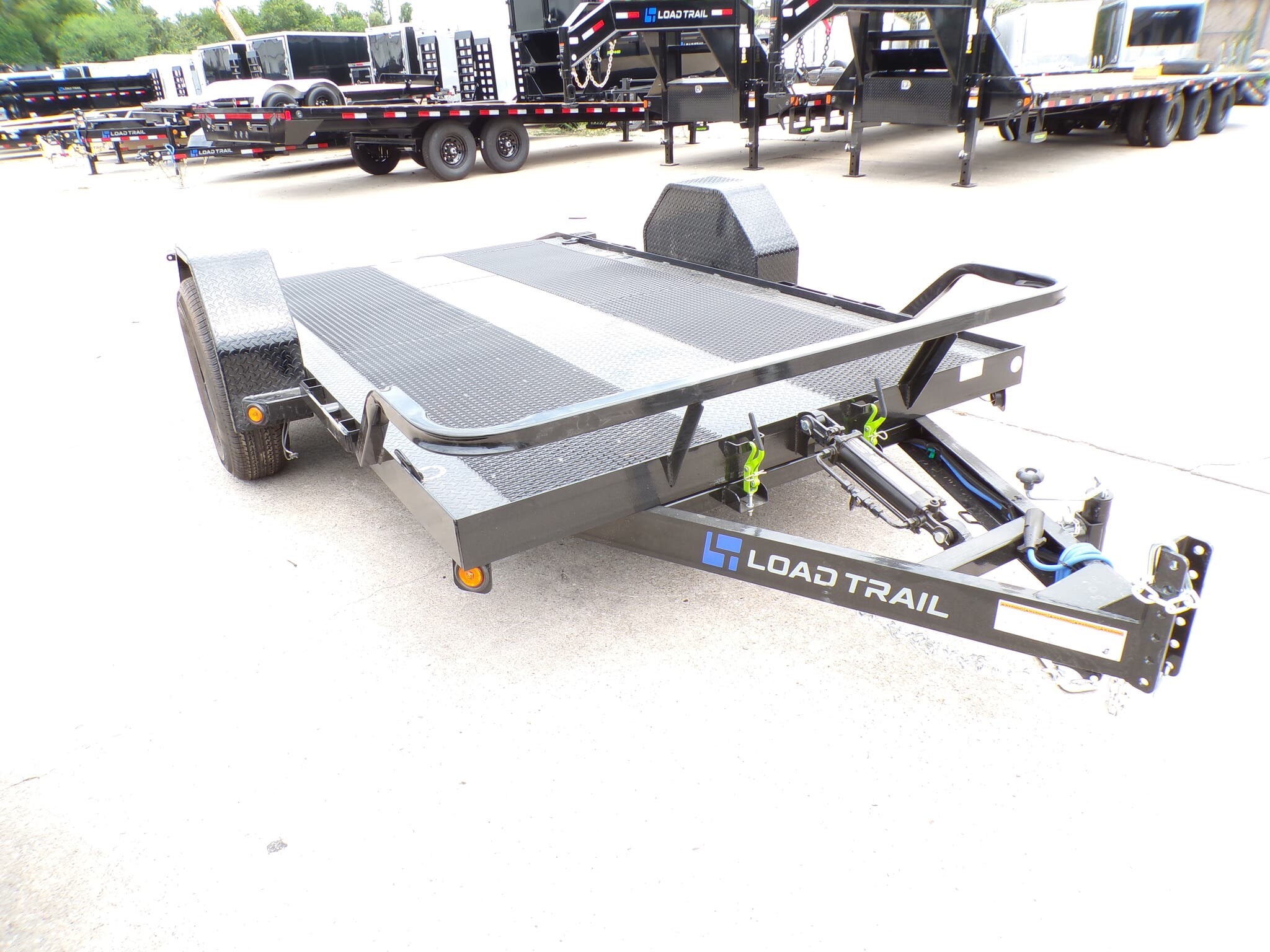 2026 Load Trail SH 77X12 Single Axle Scissor Hauler Trailer 7K LB