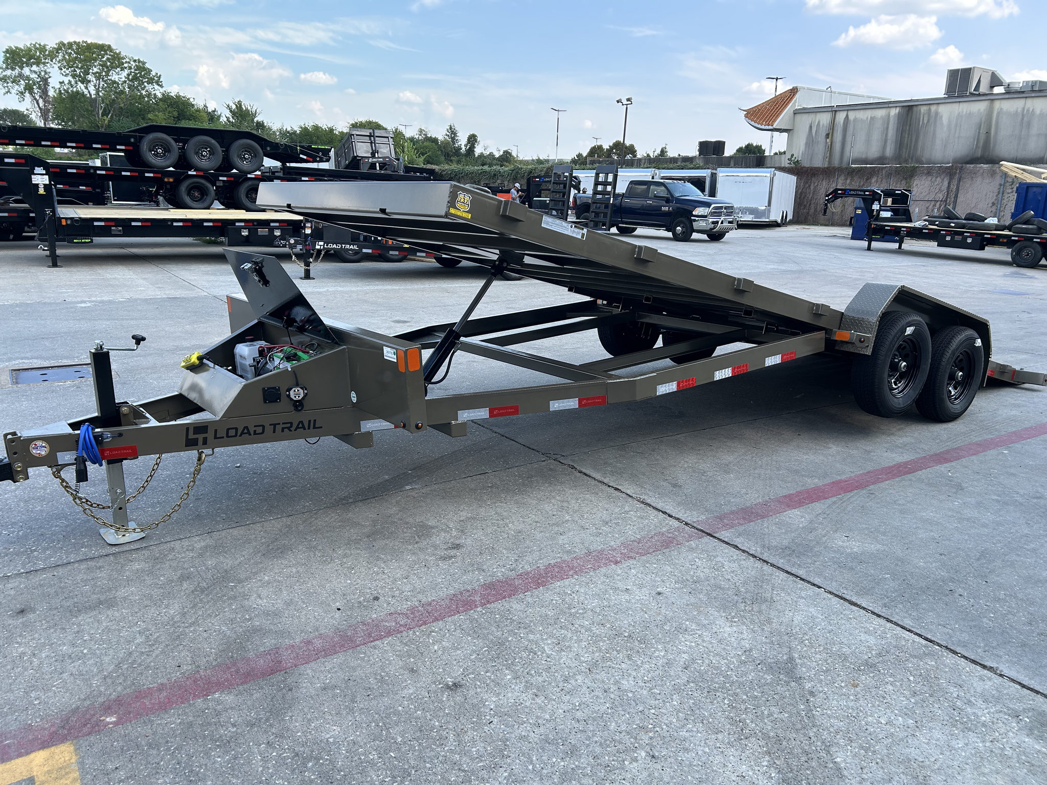 2026 Load Trail TM 83X22 Rapid Loader Tilt Deck Trailer 9990 LB