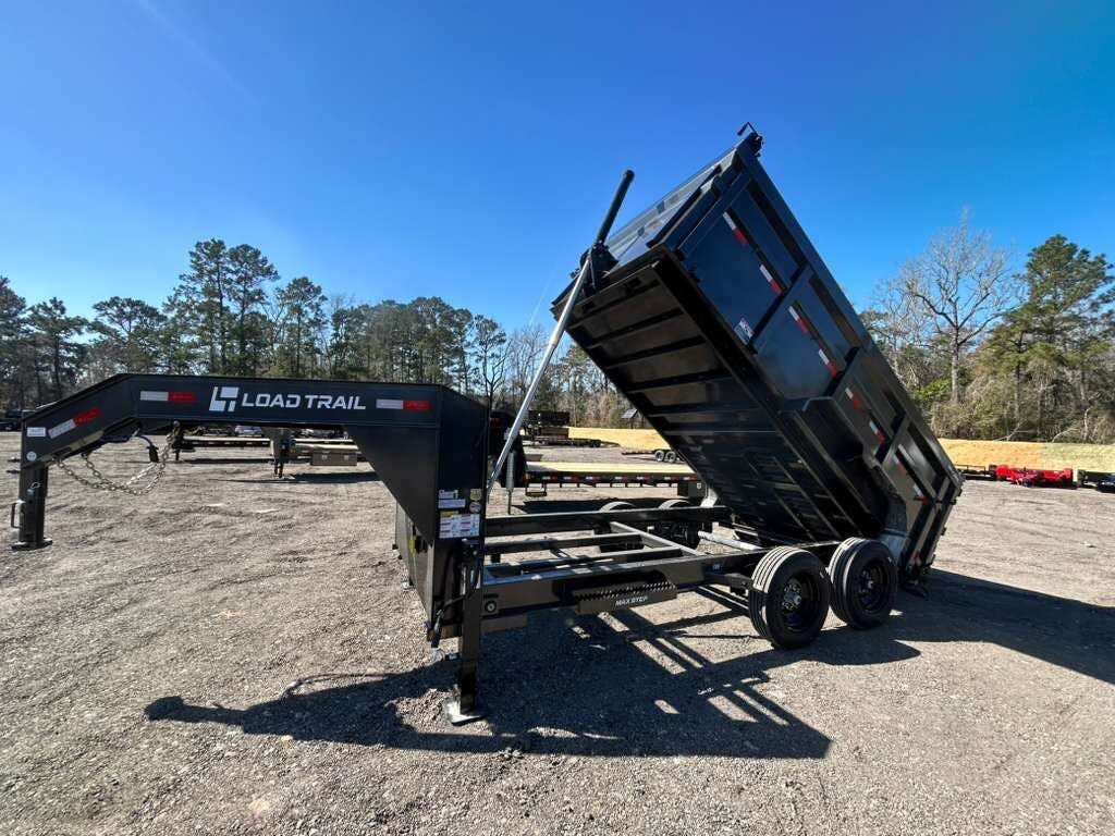 2026 Load Trail DG 83X14X4 Telescopic Gooseneck Dump Trailer 7GA 16K