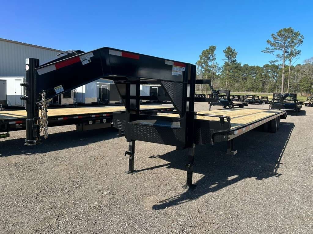 2026 Texas Pride 102X40 Deckover Flatbed Gooseneck Trailer 26K LB