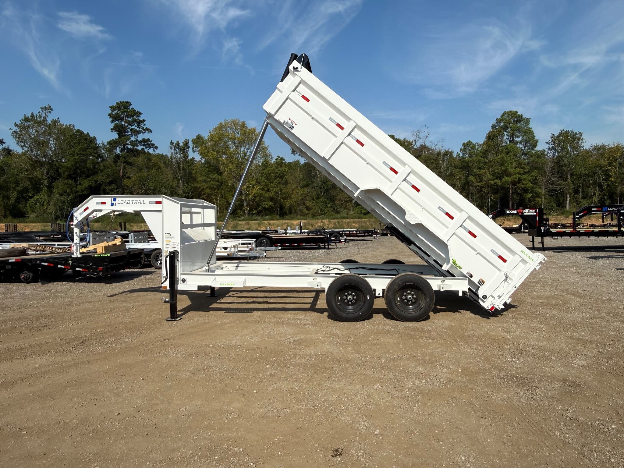 2024 Load Trail DG 83x14x4 Gooseneck 7 Ga Floor Dump 14K GVWR