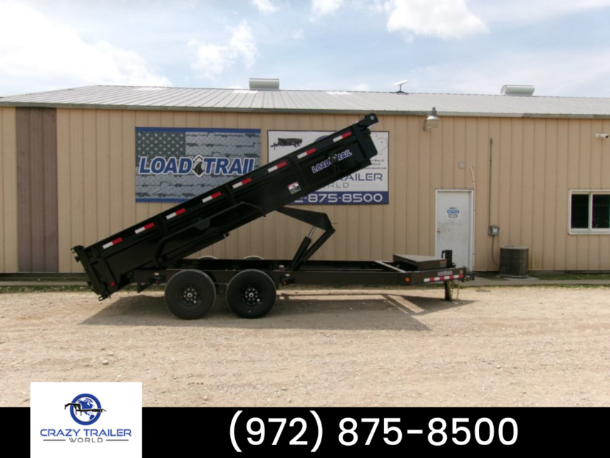 New 2024 Load Trail 83X16 Heavy Duty Dump Trailer 14K GVWR available in Ennis, Texas