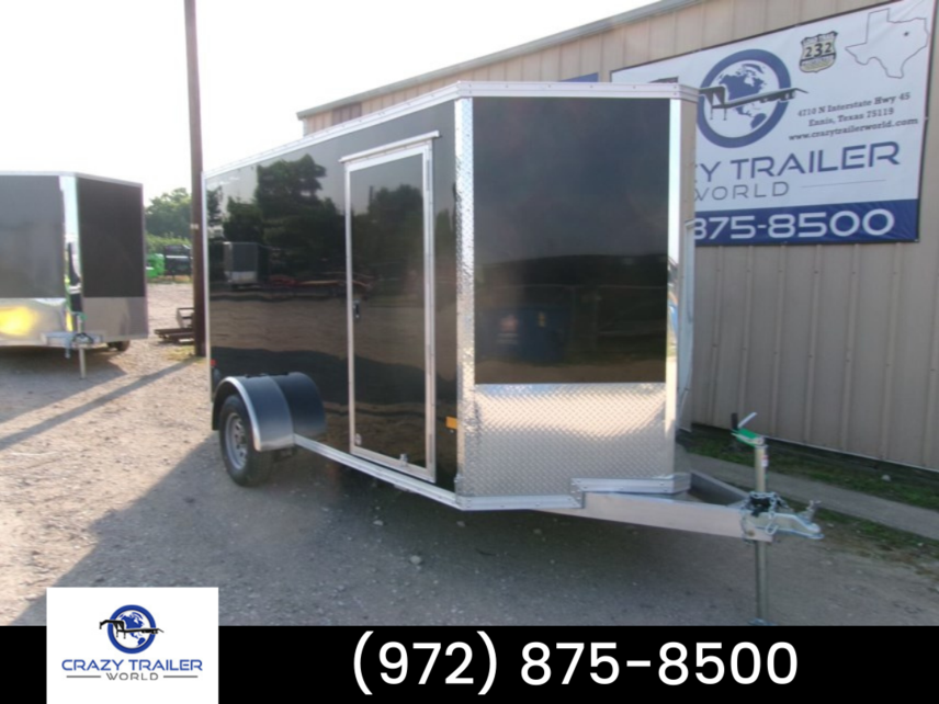 New 2023 Stealth 6X12 Extra Tall All Aluminum Cargo Trailer available in Ennis, Texas