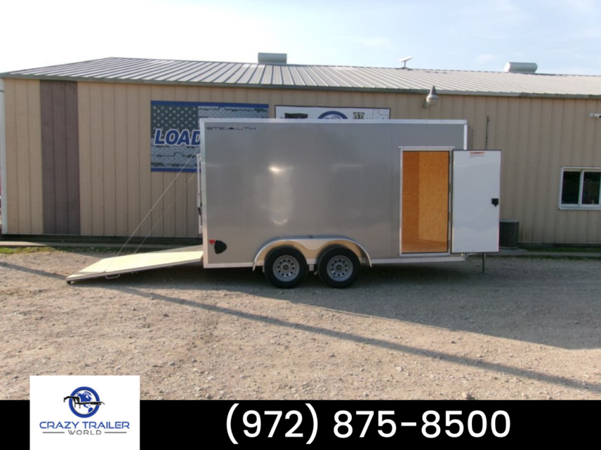 New 2023 Stealth 7X14 Extra Tall Aluminum Enclosed Cargo Trailer available in Ennis, Texas
