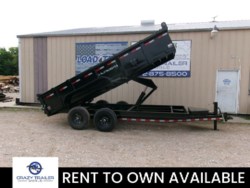 New 2023 DP Platinum Star 83X16x2 Heavy Duty High Side Dump Trailer 14K GVWR available in Ennis, Texas