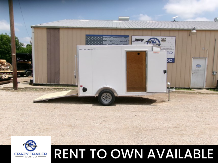 New 2023 Stealth 6X10 Aluminum Enclosed Cargo Trailer available in Ennis, Texas