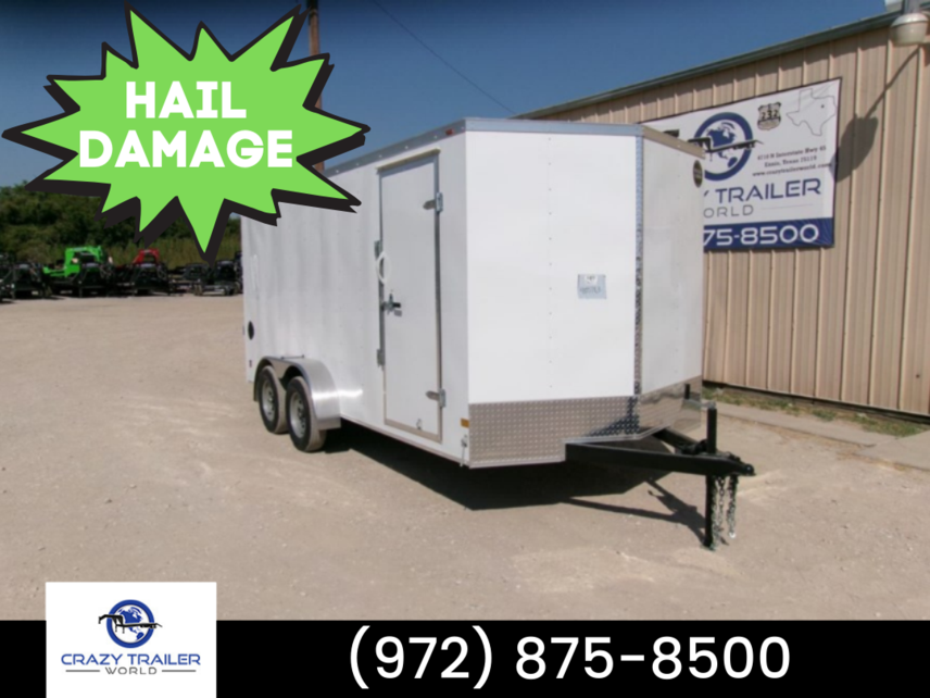 New 2023 Wells Cargo 7X16 Enclosed Cargo Trailer 7K GVWR available in Ennis, Texas