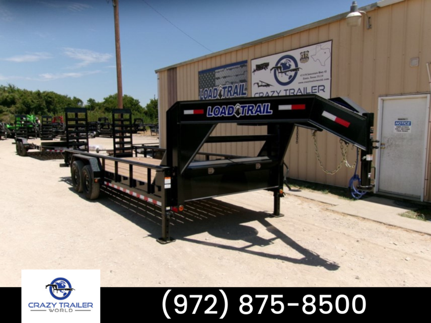 New 2024 Load Trail 83X20 Gooseneck PipeTop Equipment Trailer 14K GVWR available in Ennis, Texas