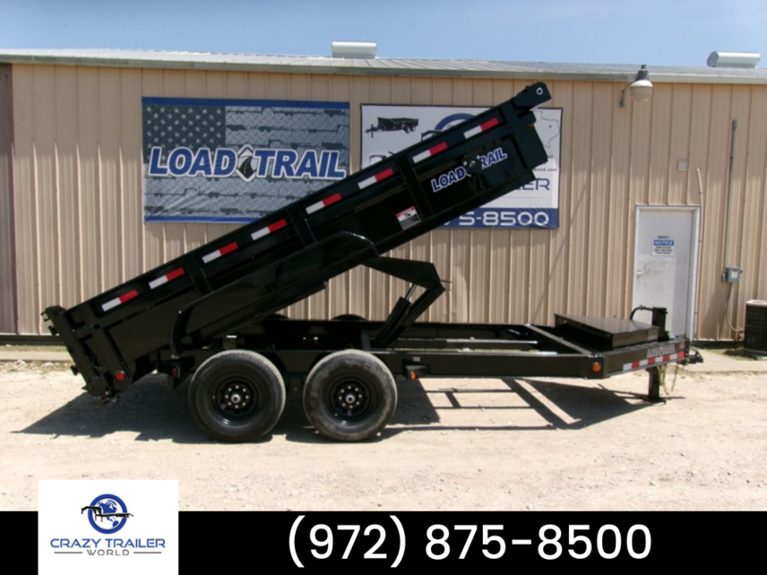 New 2023 Load Trail 83X14 Heavy Duty Dump Trailer 14K GVWR available in Ennis, Texas