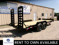 New 2024 Load Trail 83X20 Flatbed Equipment Trailer 14K GVWR available in Ennis, Texas