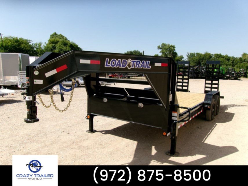 New 2024 Load Trail 83X20 Gooseneck Flatbed Equipment Trailer 14K GVWR available in Ennis, Texas