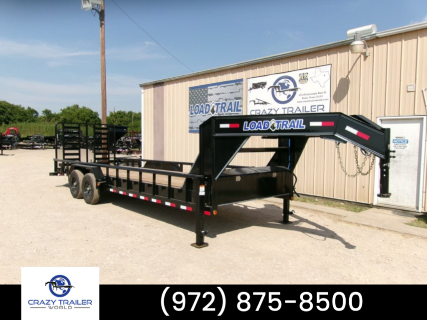 New 2024 Load Trail 83X24 Gooseneck PipeTop Equipment Trailer 14K GVWR available in Ennis, Texas