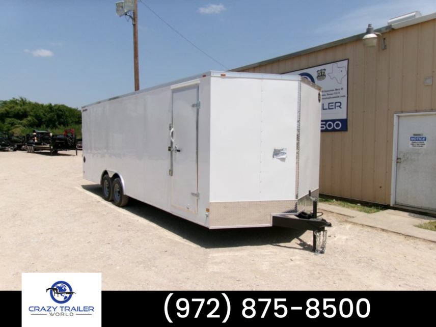 New 2024 Wells Cargo 8.5X24 Enclosed Cargo Trailer 9990 GVWR available in Ennis, Texas