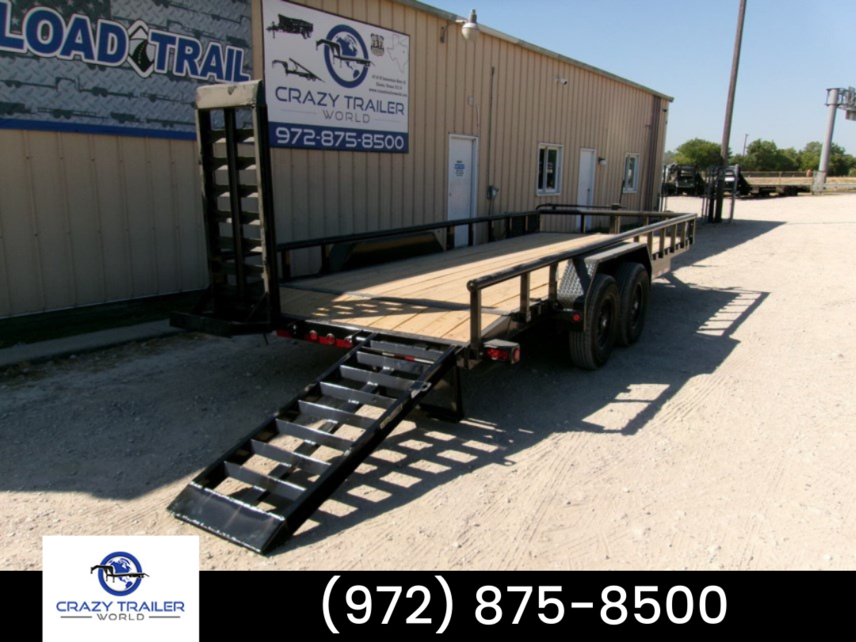 New 2024 Load Trail 83X20 PipeTop Equipment Trailer 14K GVWR available in Ennis, Texas
