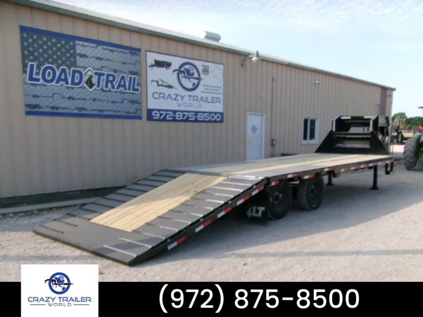 New 2024 Load Trail 102X28 Hydro Dovetail Gooseneck Flatbed  24K GVWR available in Ennis, Texas
