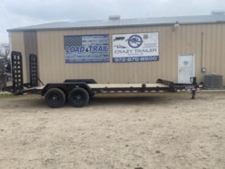 Used 2024 Load Trail 83X20 Flatbed Equipment Trailer 14K GVWR available in Ennis, Texas