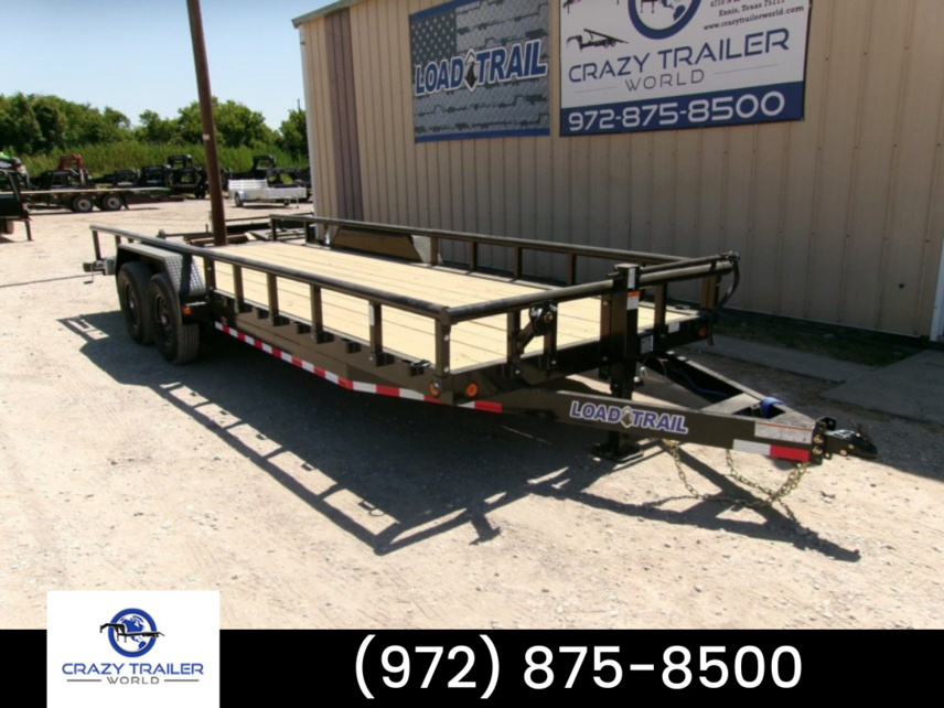 New 2024 Load Trail 83X22 PipeTop Equipment Trailer 14K GVWR available in Ennis, Texas