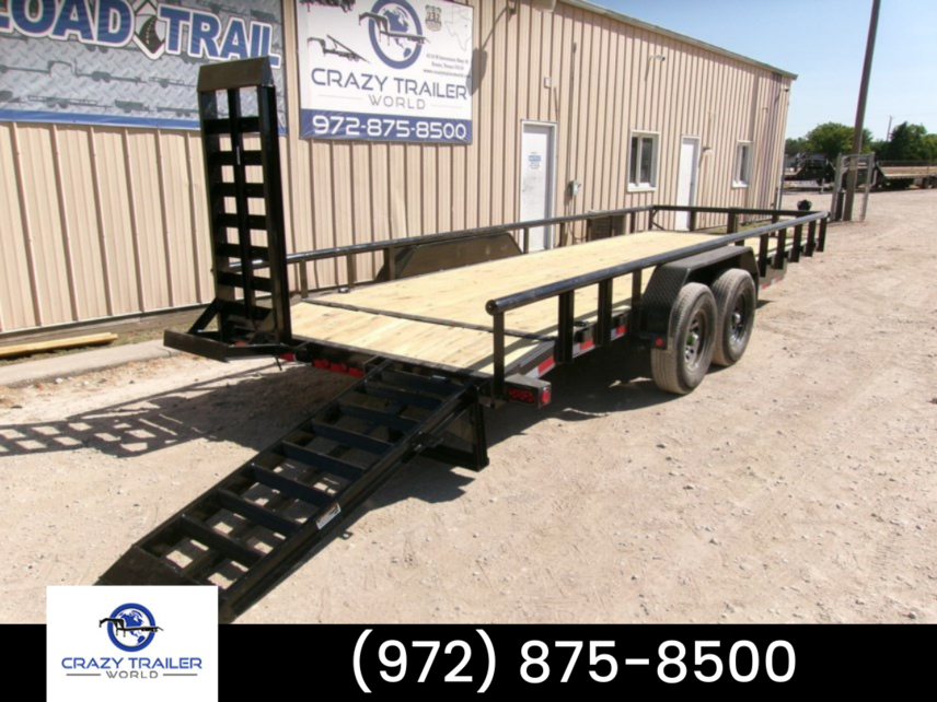 New 2024 Load Trail 83X22 Equipment PipeTop Trailer 14K GVWR available in Ennis, Texas