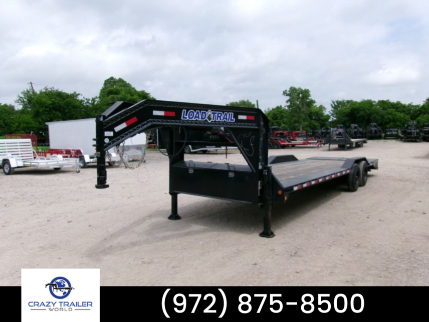 Used 2021 Load Trail 102X28 Gooseneck Equipment Trailer 20K GVWR available in Ennis, Texas