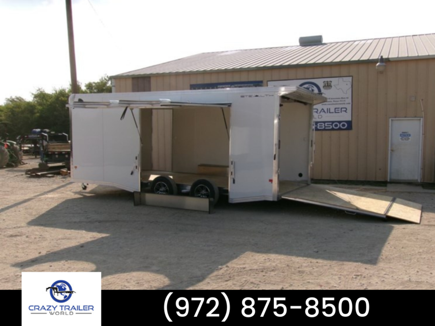 New 2024 Stealth 8.5X20 Car Hauler Enclosed Cargo Trailer available in Ennis, Texas