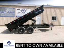 New 2024 Load Trail 83X14 Heavy Duty Dump Trailer 14K GVWR available in Ennis, Texas