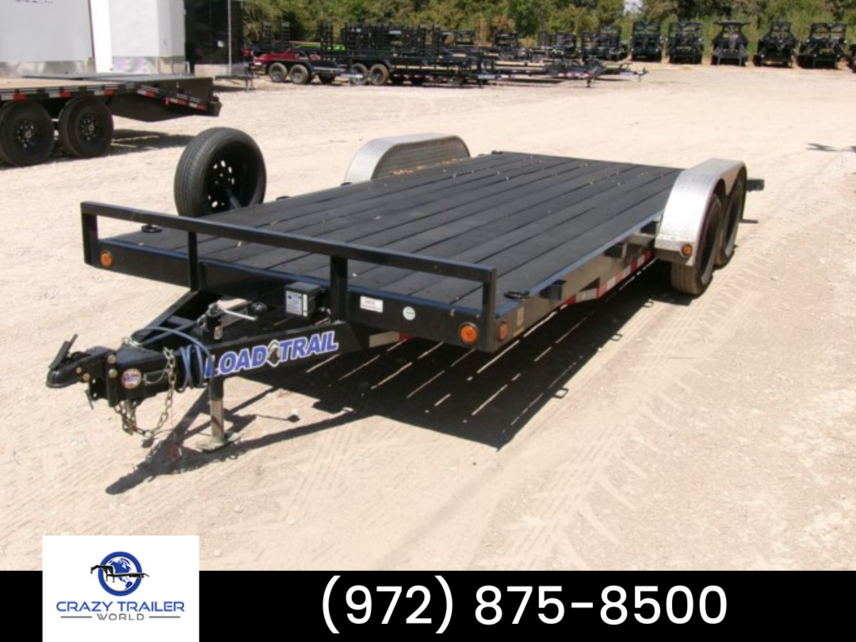 Used 2023 Load Trail 83X18 Car Hauler Flatbed Trailer available in Ennis, Texas