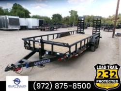 New 2024 Load Trail 83X20 PipeTop Equipment Trailer 14K GVWR available in Ennis, Texas