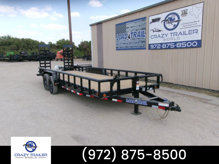 New 2024 Load Trail 83X22 PipeTop Equipment Trailer 14K GVWR available in Ennis, Texas