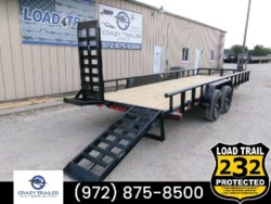 New 2024 Load Trail 83X22 PipeTop Equipment Trailer 14K GVWR available in Ennis, Texas