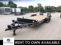 New 2024 Load Trail 83X20 Flatbed Equipment Trailer 14K GVWR available in Ennis, Texas