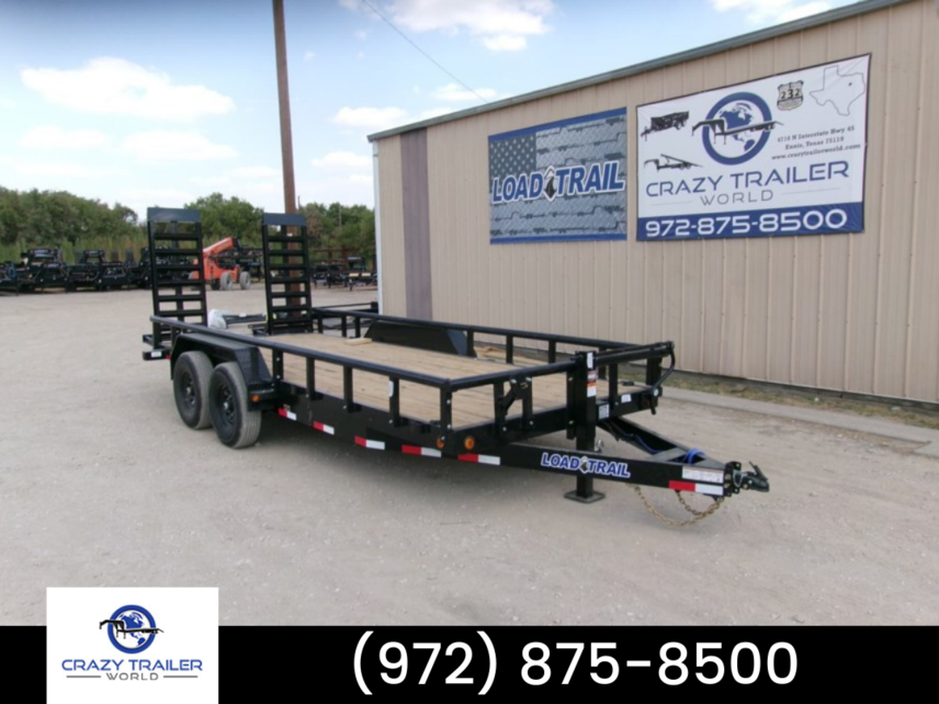 New 2024 Load Trail 83X18 PipeTop Equipment Trailer 14K GVWR available in Ennis, Texas