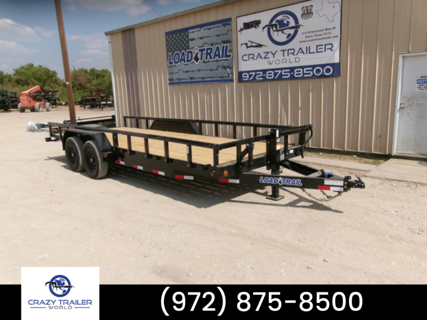 New 2024 Load Trail 83X20 Equipment PipeTop Trailer 14K GVWR available in Ennis, Texas