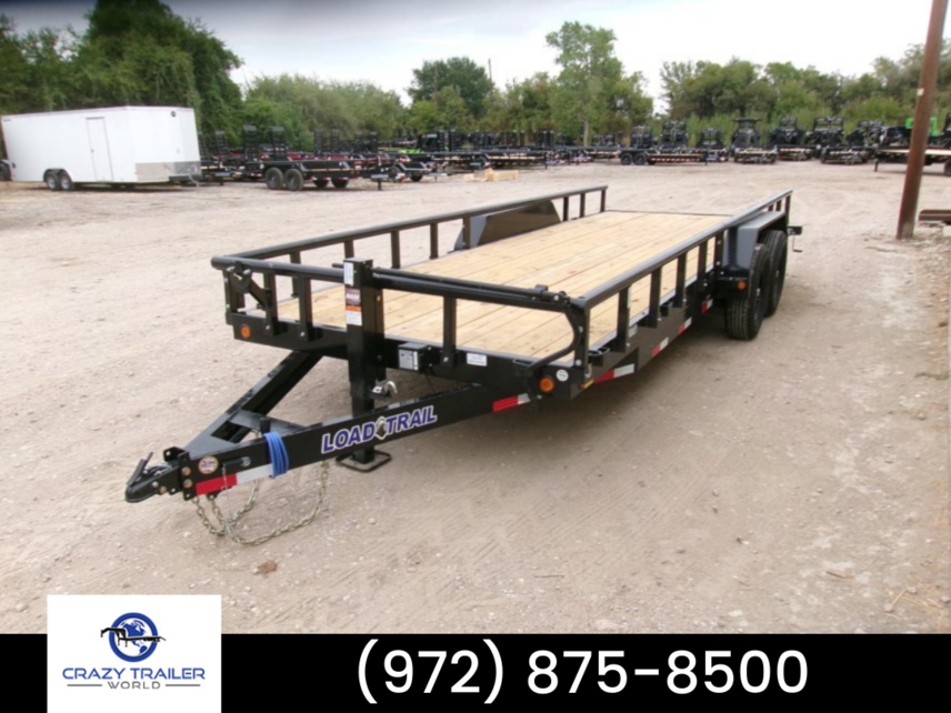New 2024 Load Trail 83X20 PipeTop Equipment Trailer 14K GVWR available in Ennis, Texas