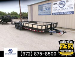 New 2024 Load Trail 83X22 Equipment PipeTop Trailer 14K GVWR available in Ennis, Texas