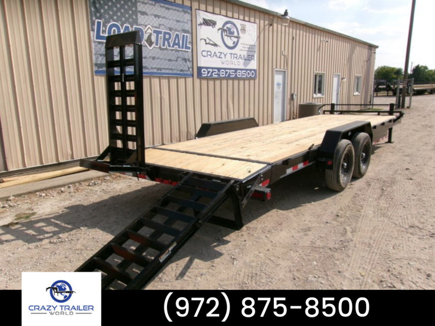 New 2024 Load Trail 83X24 Flatbed Equipment Trailer 14K LB GVWR available in Ennis, Texas