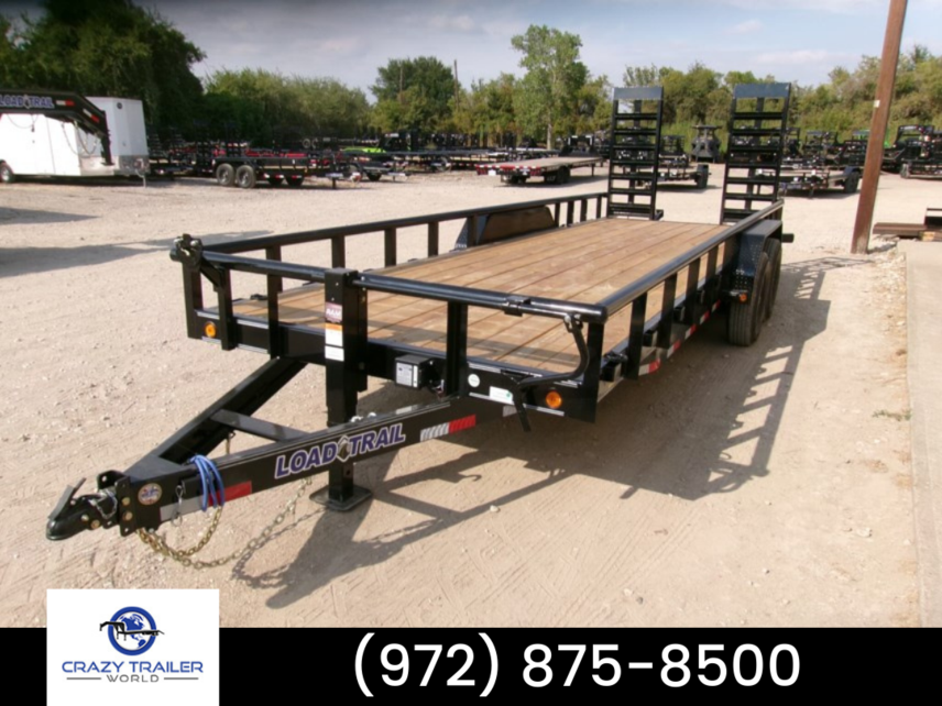 New 2024 Load Trail 83X22 PipeTop Equipment Trailer 14K LB GVWR available in Ennis, Texas