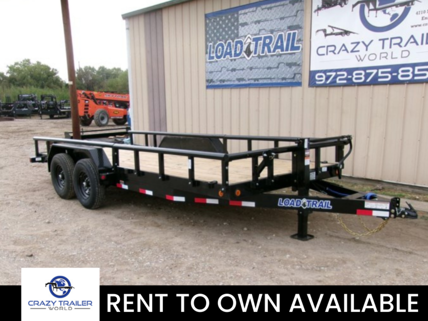 New 2024 Load Trail 83X18 PipeTop Equipment Trailer 14K LB GVWR available in Ennis, Texas