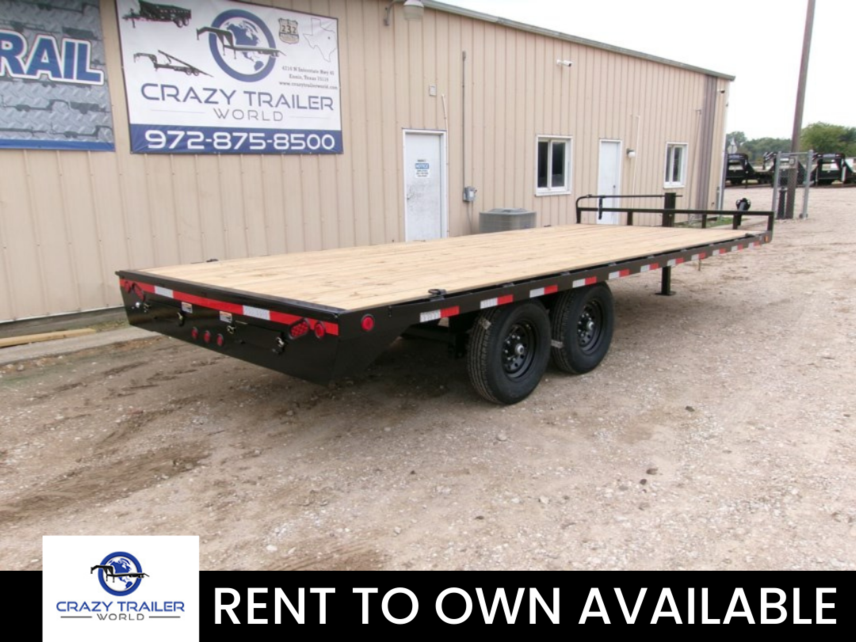 New 2024 Load Trail 102X20 Deckover Flatbed Trailer 14K LB GVWR available in Ennis, Texas