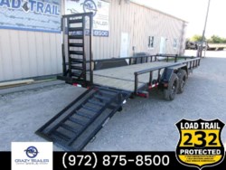 New 2024 Load Trail 83X20 Equipment Flatbed Trailer 14K LB GVWR available in Ennis, Texas