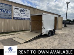 New 2024 Wells Cargo 6X12 Tandem  Axle Enclosed Trailer available in Ennis, Texas