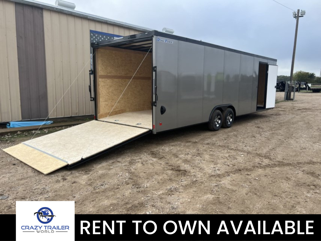 2024 Wells Cargo 8.5X28 Enclosed Cargo Trailer 9990 GVWR