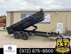 New 2024 Load Trail DL 83X14 Dump Trailer 14K LB 7GA Floor available in Ennis, Texas