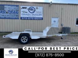New 2024 Aluma TK1S-R 10&apos; Aluminum Trike Trailer available in Ennis, Texas