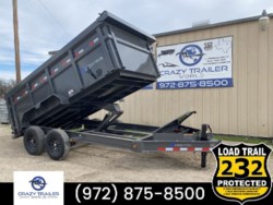 New 2024 Load Trail DL 83X14 High Side Dump Trailer 14K GVWR available in Ennis, Texas